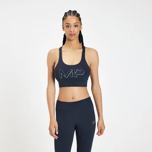 MP Women's Infinity Mark Training Sports Bra - sportski grudnjak - petrolej plavi - Size XS