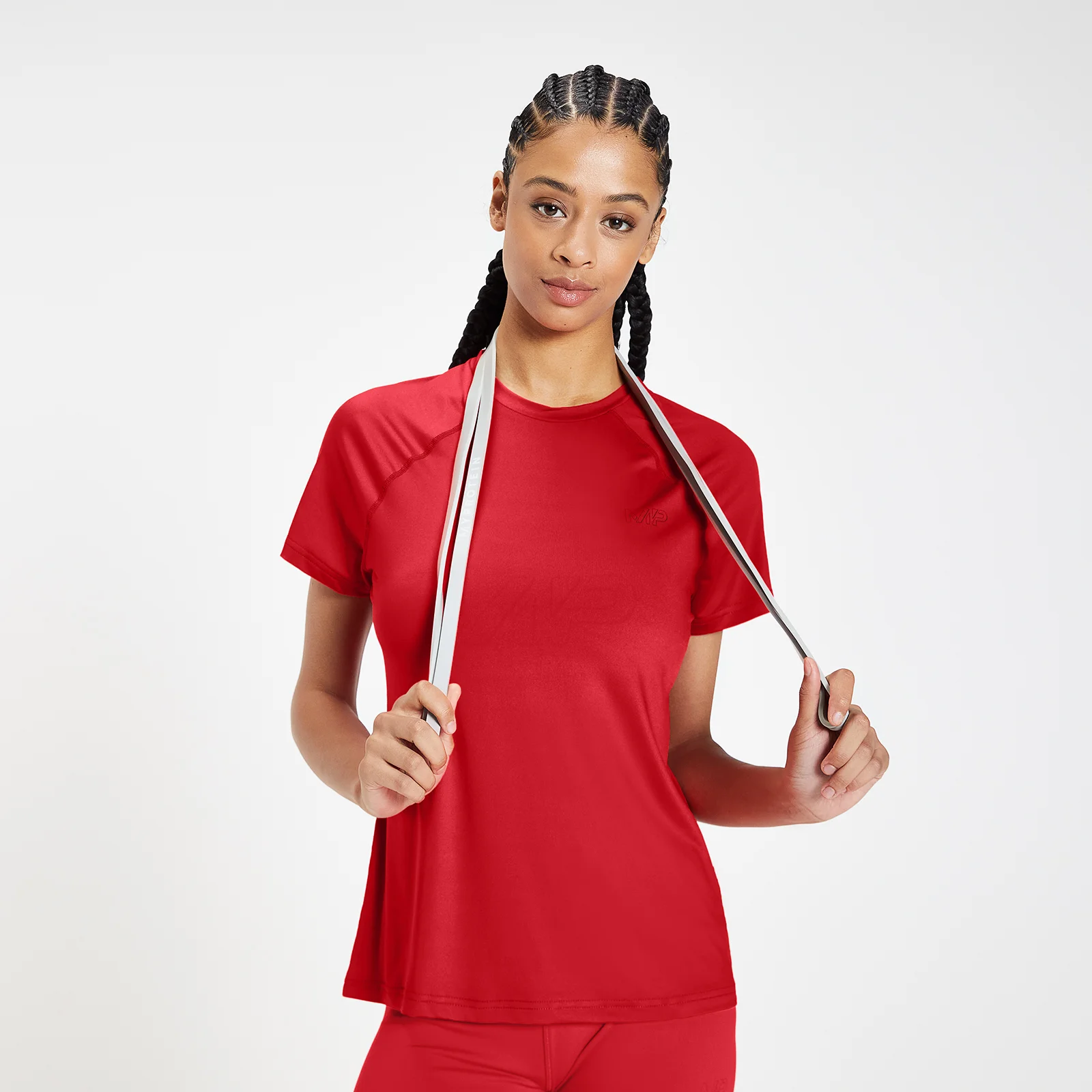 MP Women's Infinity Mark Training T-Shirt - ženska majica za trening - crvena - XS Slika 1