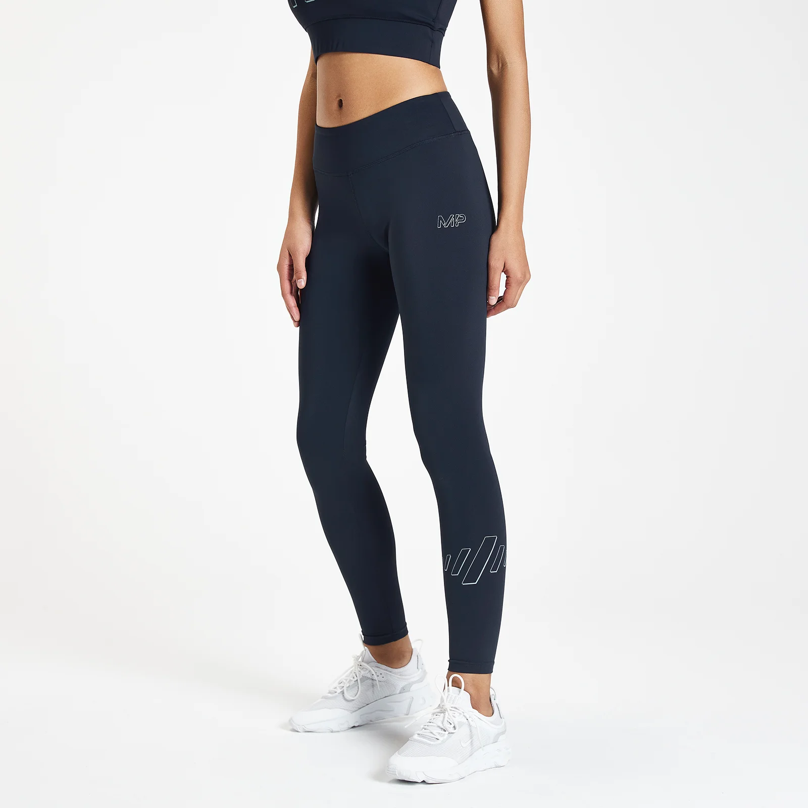 MP Women's Infinity Mark Training Leggings - ženske helanke - petrolej plave - XXS Slika 1