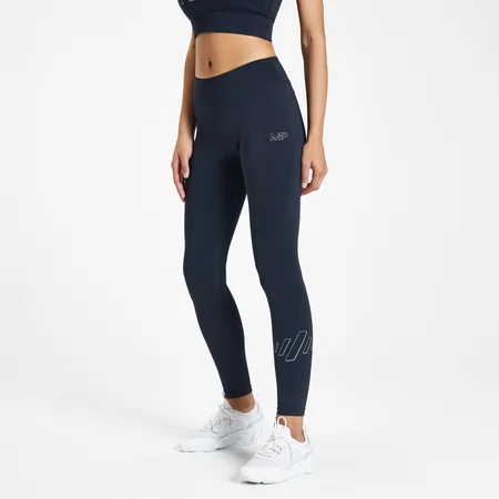 MP Women's Infinity Mark Training Leggings - ženske helanke - petrolej plave