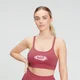 MP Ženski sportski grudnjak s kredom - Berry Pink
