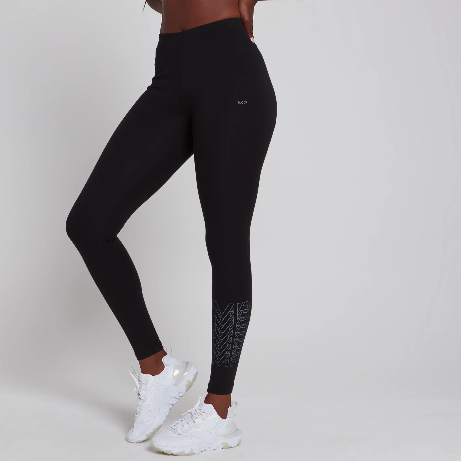 MP Women's Repeat MP Leggings - ženske helanke - crne - XXS Slika 1