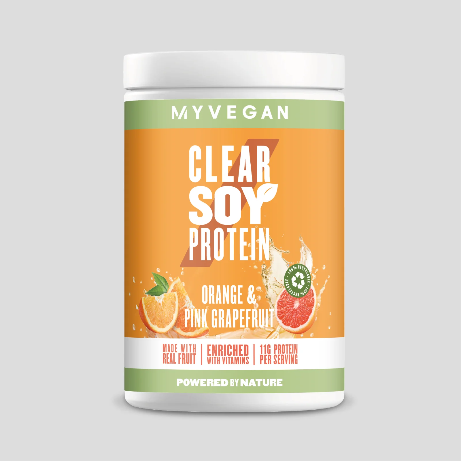 Clear Soy Protein - 20servings - Orange and Pink Grapefruit Slika 1