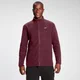 MP Men's Rest Day Zip Up Fleece - muška dukserica od flisa, sa rajsferšlusom - Merlot