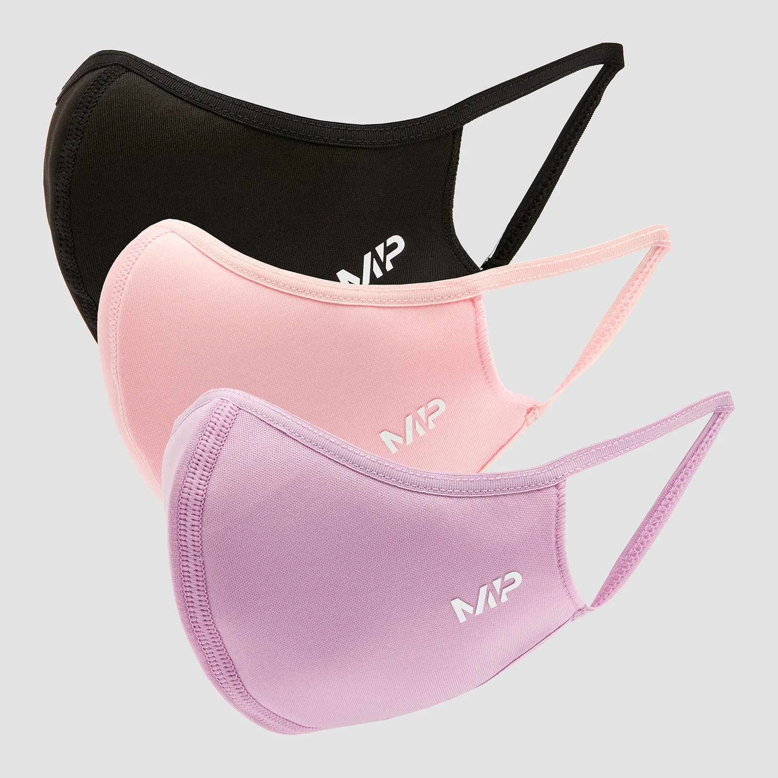 MP Curve maska (3 pakovanja) - Black/Geranium Pink/Lilac - S/M Slika 1