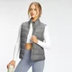 MP Women's Outerwear Lightweight Puffer Gilet - ženski prsluk - sivi