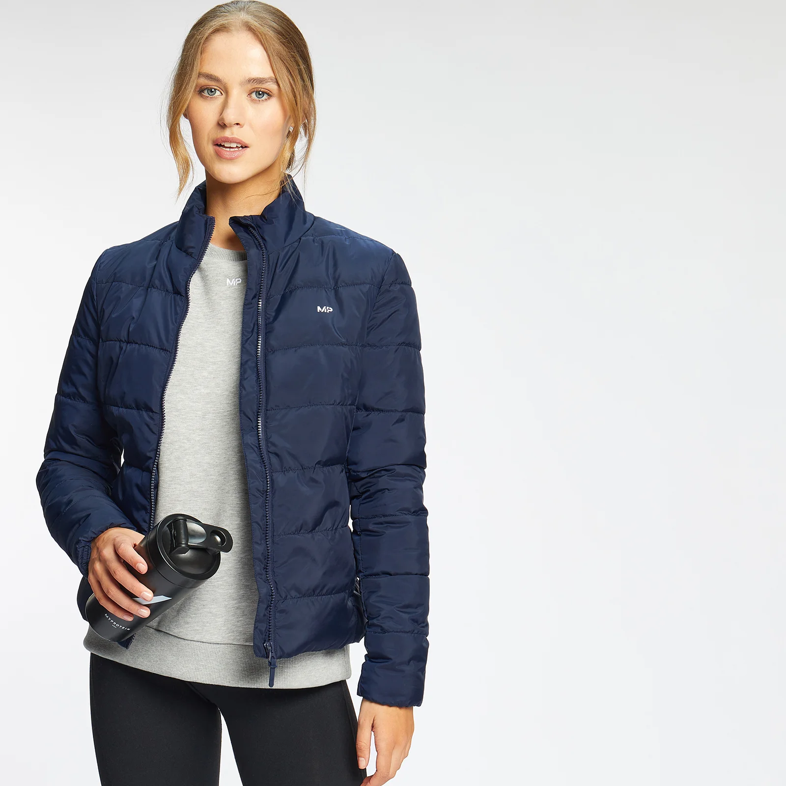 MP Women's Outerwear Lightweight Puffer Jacket - ženska jakna - tamnoplava - XXS Slika 1