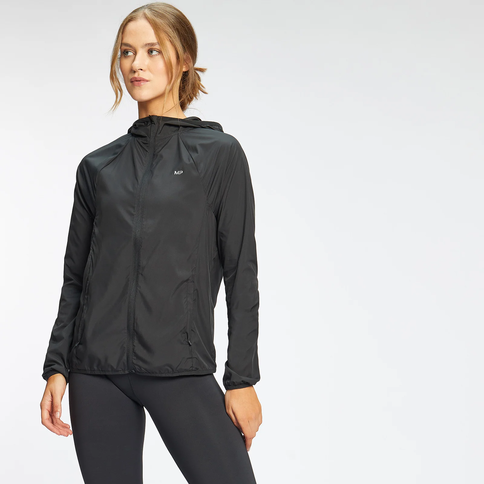 MP Women's Velocity Windbreaker - ženska vetrovka - crna - XXS Slika 1