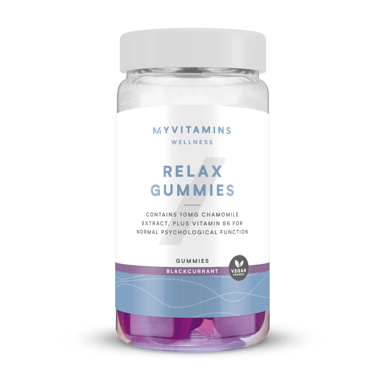 Relax Gummies - 60gummies - Crna Ribizla Slika 1