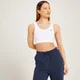 MP Women's Wide Strap Sports Bra - ženski grudnjak sa širokim bretelama - bijela