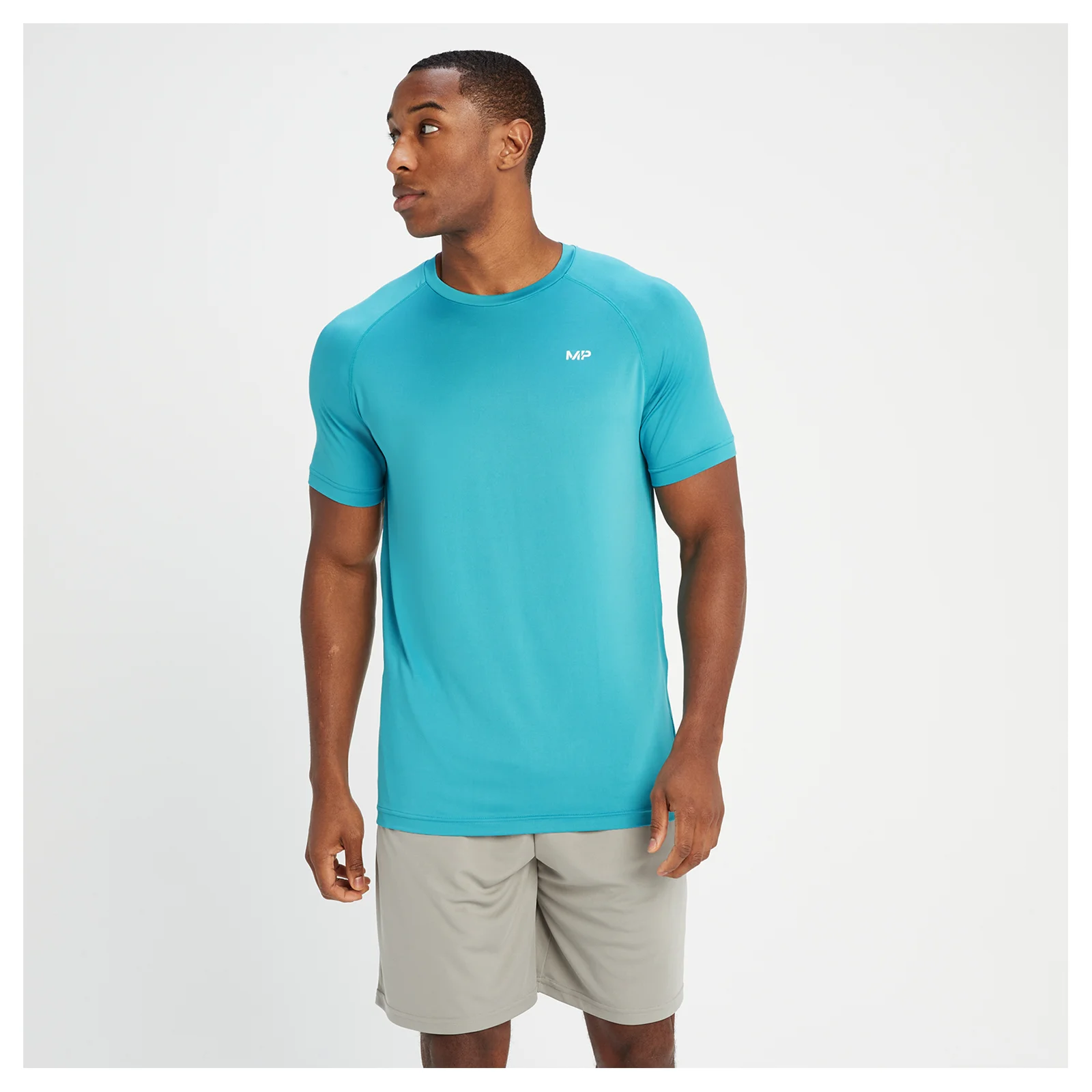 MP Men's Training Short Sleeve T-Shirt - muška majica sa kratkim rukavima - vodenoplava - XXS Slika 1