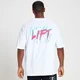 MP Men's Retro Oversized Lift T-Shirt - muška majica - bela