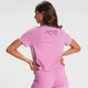 MP Women's Retro Move Short Sleeve Crop Top - ženska kratka majica - ružičasta