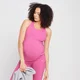 MP Women's Power Maternity Vest - majica bez rukava za trudnice - tamnoružičasta