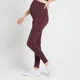 MP Women's Power Maternity Leggings - helanke za trudnice - bordo