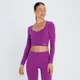 MP Women's Power Long Sleeve Top - ženska kratka majica sa dugim rukavima - ljubičasta