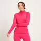 MP Women's Training Slim Fit 1/4 Zip - ženska majica dugih rukava sa rajsferšlusom - magenta