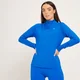 MP Women's Training Regular Fit 1/4 Zip - ženska majica dugih rukava sa rajsferšlusom - plava