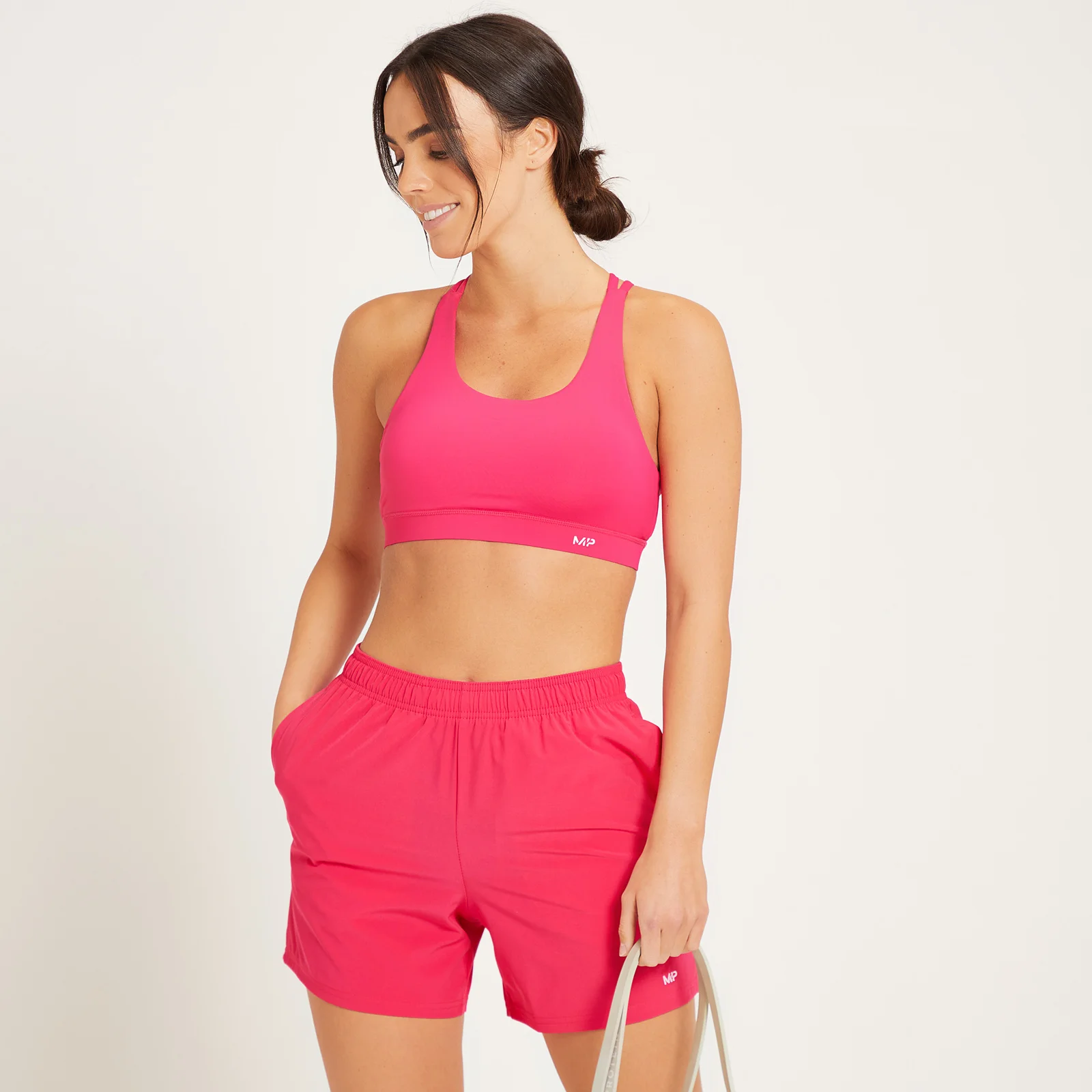 MP Women's Training Control Sports Bra - ženski grudnjak - magenta - XXS Slika 1