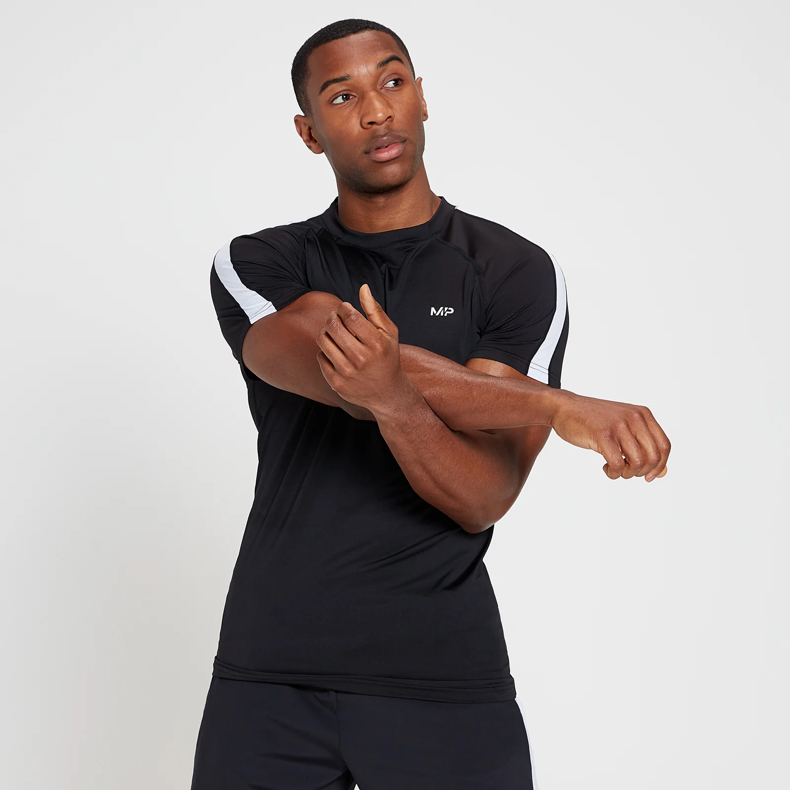 MP Men's Tempo Short Sleeve T-Shirt - muška majica sa kratkim rukavima - crna - XS Slika 1