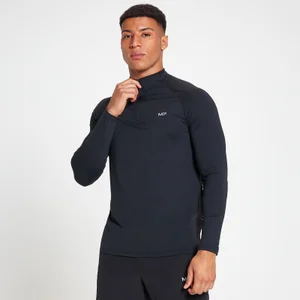 MP Men's Velocity 1/4 Zip Top - muška majica dugih rukava sa rajsferšlusom - crna - Size XXL