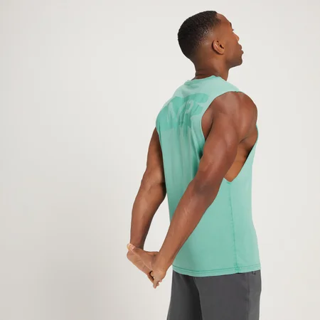 MP Men's Adapt Washed Tank Top - muška majica bez rukava - sivozelena