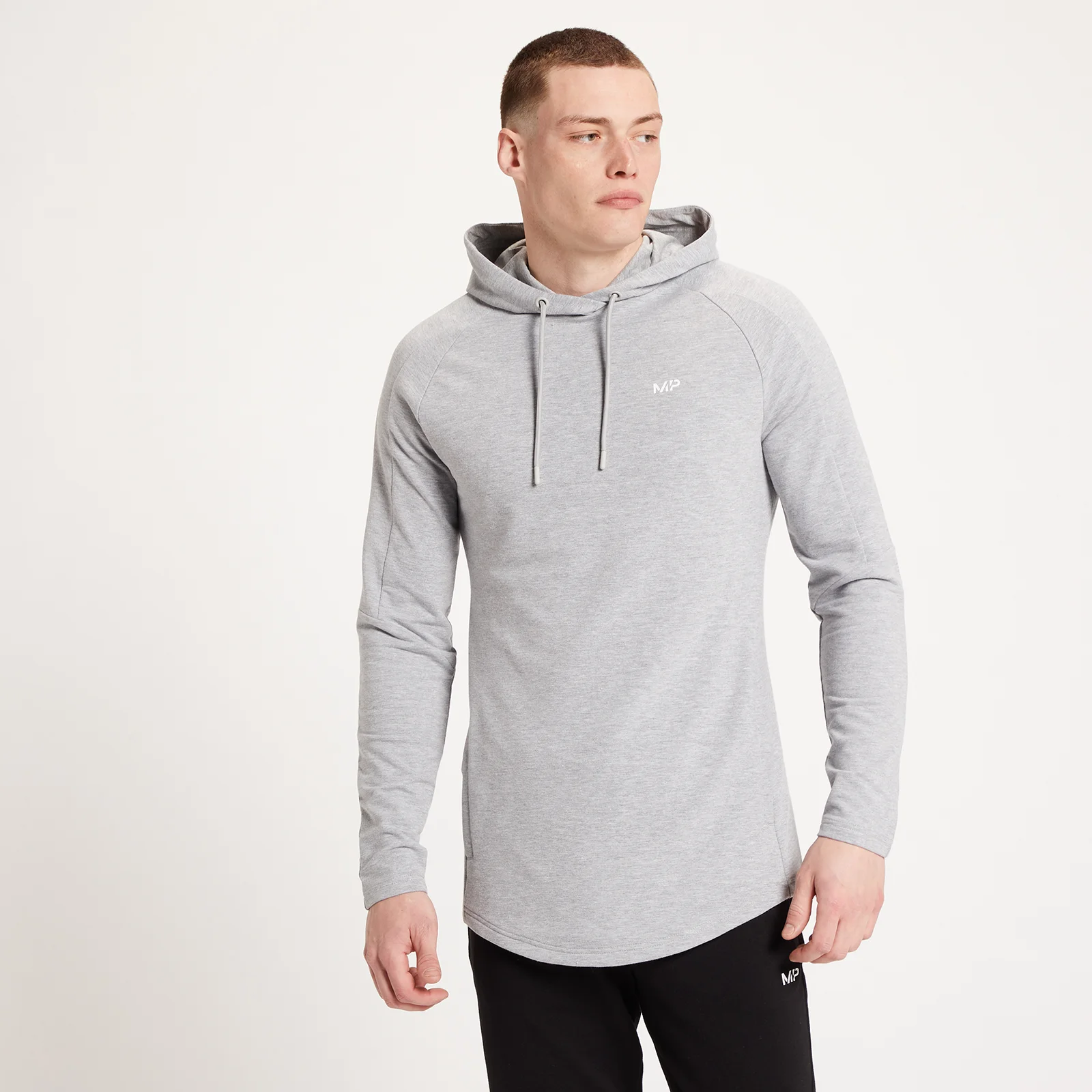 MP Men's Form Pullover Hoodie - muška dukserica - sivi melanž - XXS Slika 1