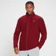 MP Men's Rest Day Zip Up Fleece - muška dukserica od flisa, sa rajsferšlusom - bordo