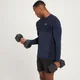 MP Men's Essential Seamless Long Sleeve Top - muška majica sa dugim rukavima - tamnoplavi melanž