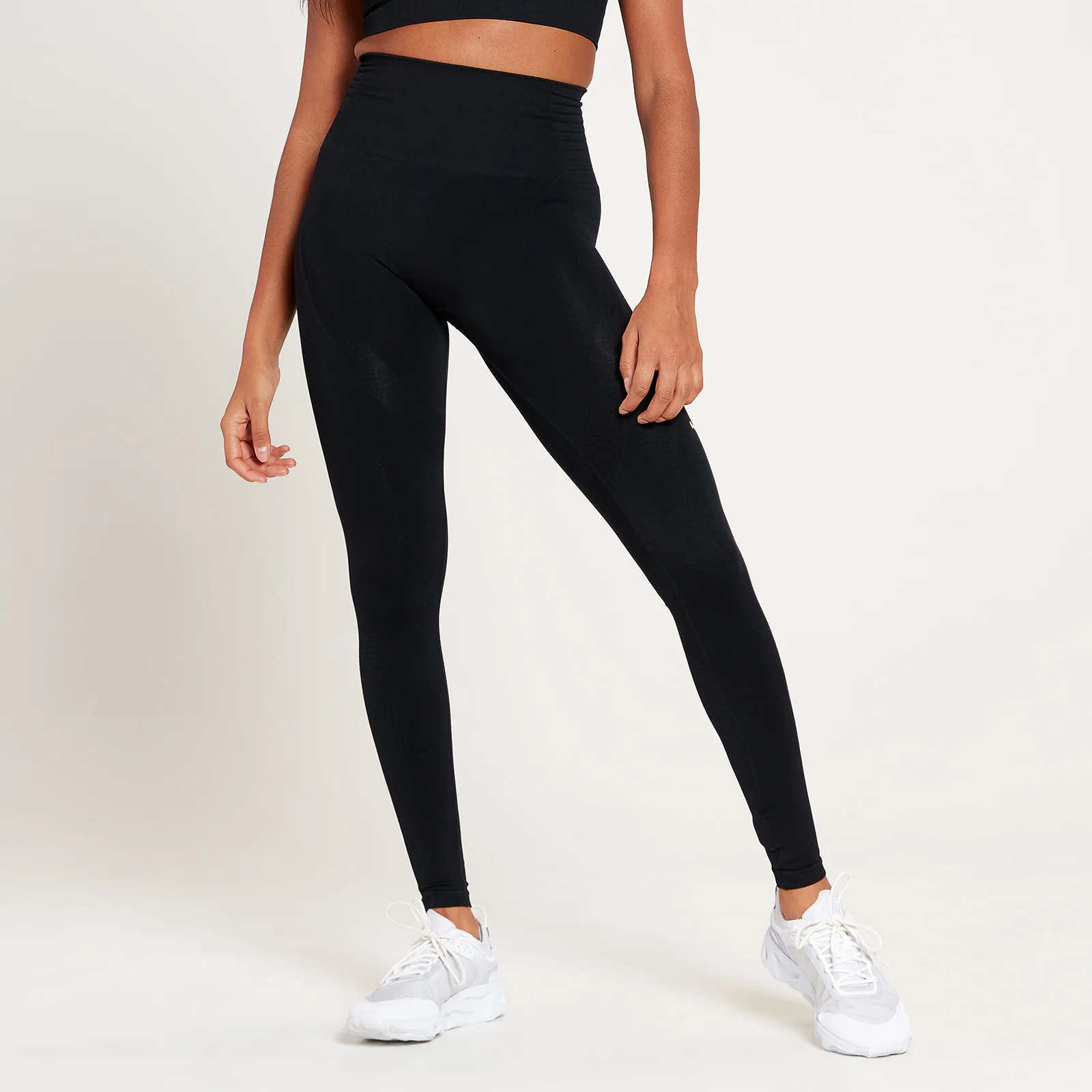 MP Women's Tempo Seamless Leggings - ženske helanke - crne - XXS Slika 1