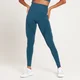 MP Women's Tempo Seamless Leggings - ženske helanke - sivoplave