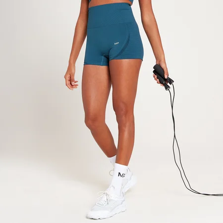 MP Women's Tempo Seamless Booty Shorts - ženski šorts - sivoplavi