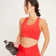 MP Women's Tempo Cross Back Sports Bra - ženski grudnjak - crveni