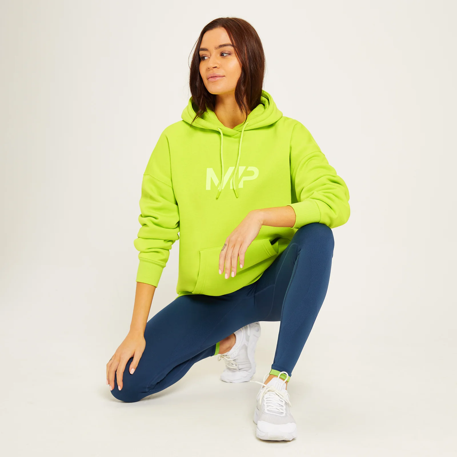MP Women's Adapt Hoodie - ženska dukserica - limeta - M Slika 1