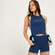 MP Women's Adapt Racerback Crop Vest - ženska majica bez rukava - tamnoplava
