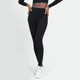 MP Women's Adapt Seamless Leggings - ženske helanke - crne
