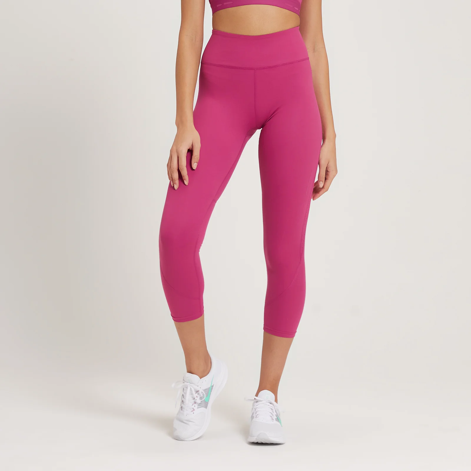 MP Women's Power Ultra 7/8 Leggings - ženske helanke dužine 7/8 - tamnoružičaste - XXS Slika 1
