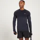 MP Men's Essential Seamless Long Sleeve Top - muška majica sa dugim rukavima - crni melanž
