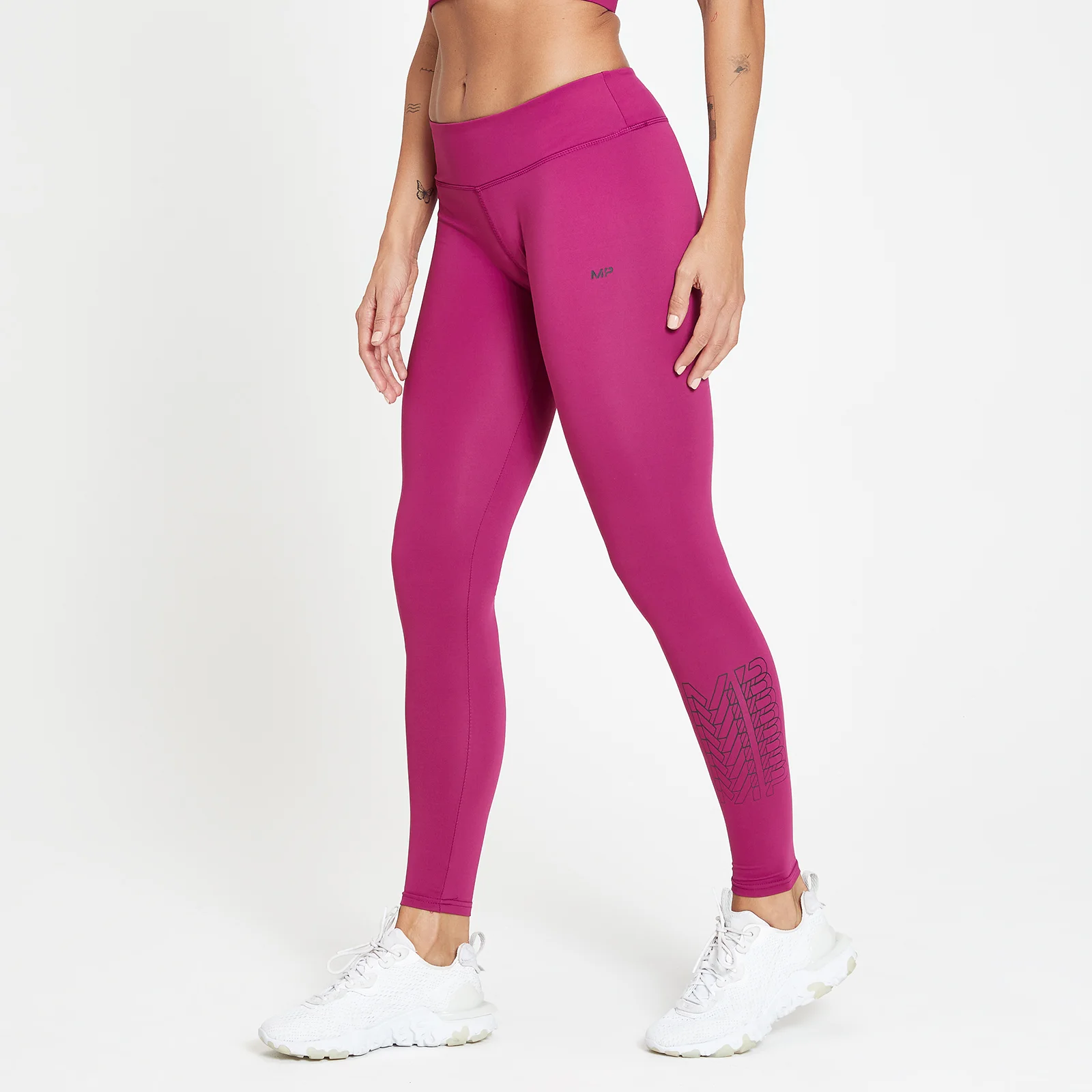 MP Women's Repeat MP Training Leggings - ženske helanke - tamnoružičaste - XXS Slika 1