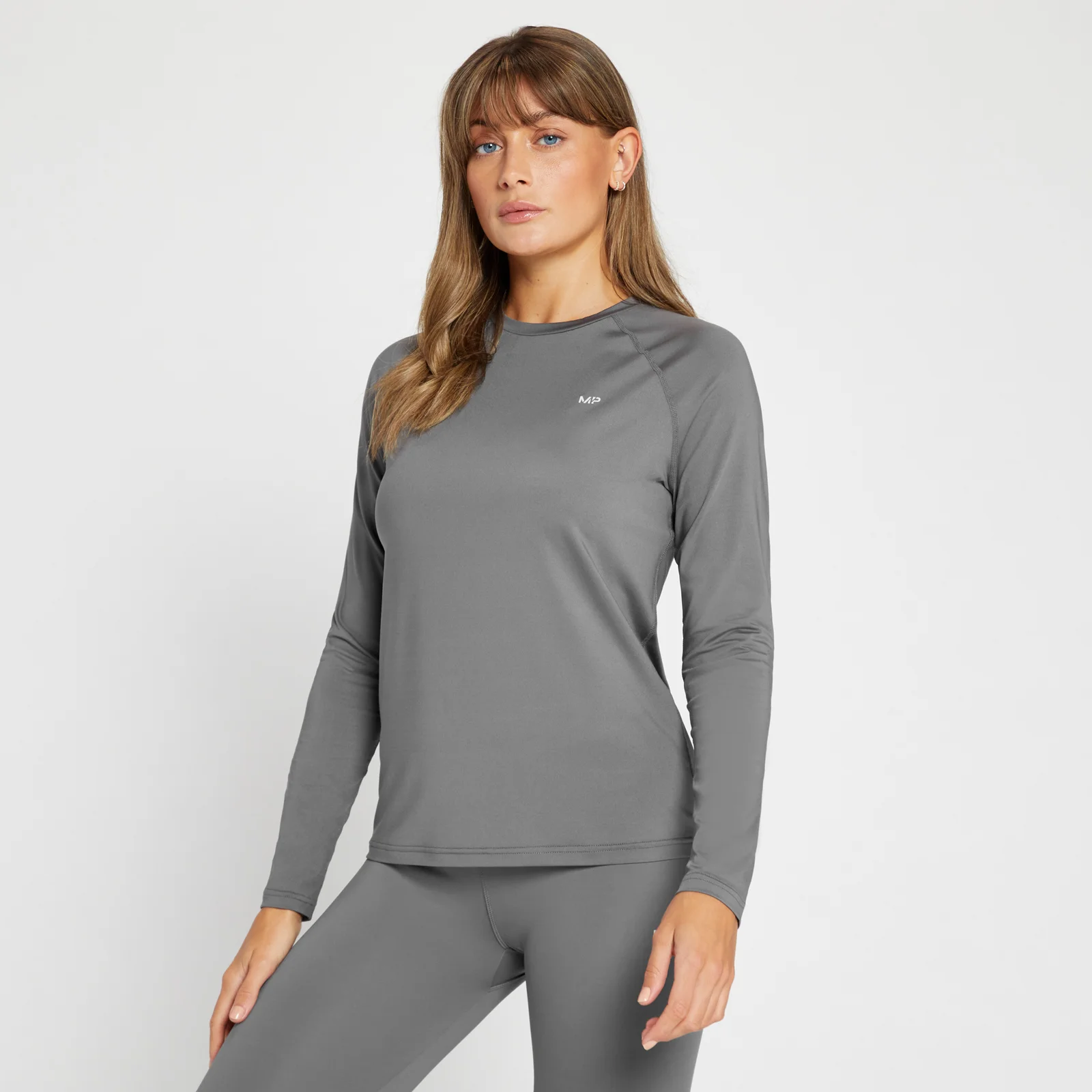 MP Women's Repeat MP Training Long Sleeve T-Shirt - ženska majica sa dugim rukavima - tamnosiva - XXS Slika 1
