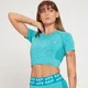 MP Women's Curve Crop Short Sleeve T-Shirt - ženska kratka majica - petrolej-plava