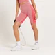 MP Women's Curve High Waisted Cycling Shorts - ženski biciklistički šorts - crveni melanž