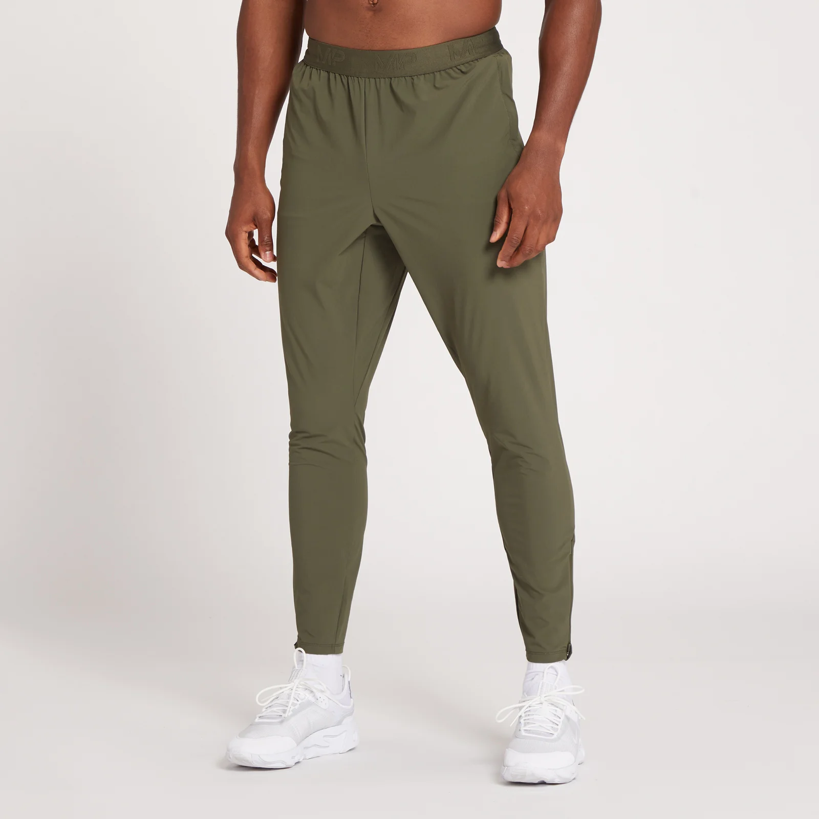 MP Men's Dynamic Training Slim Fit Joggers - muški donji deo trenerke - tamnozeleni - XXS Slika 1