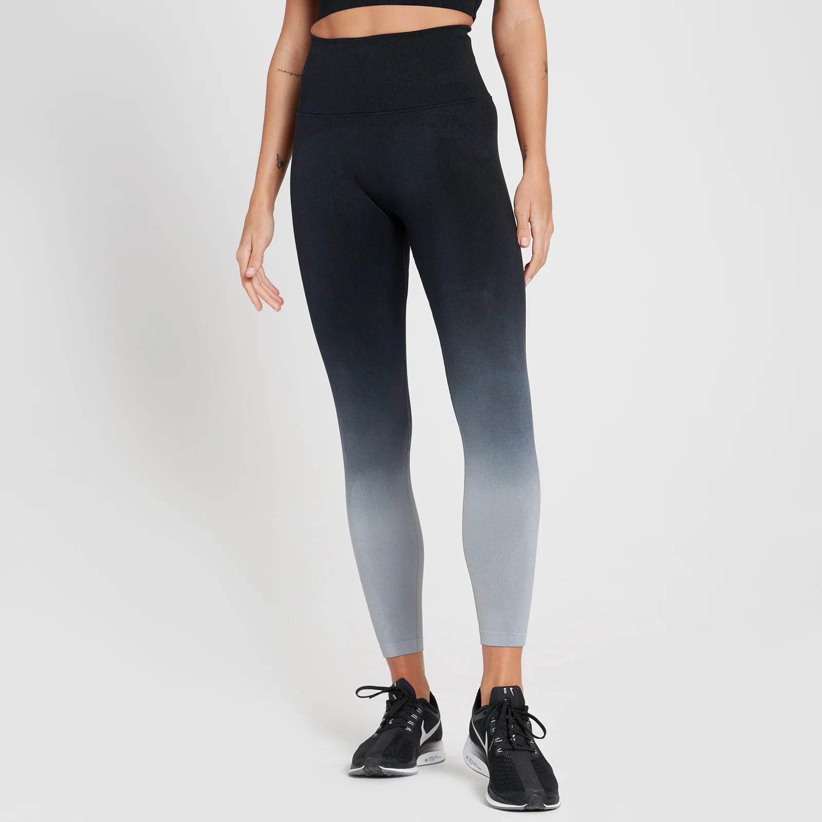 MP Women's Velocity Ultra Seamless Leggings - ženske helanke - crni - XXS Slika 1