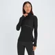 MP Women's Velocity Ultra 1/4 Zip Top - ženska majica dugih rukava sa rajsferšlusom - crna