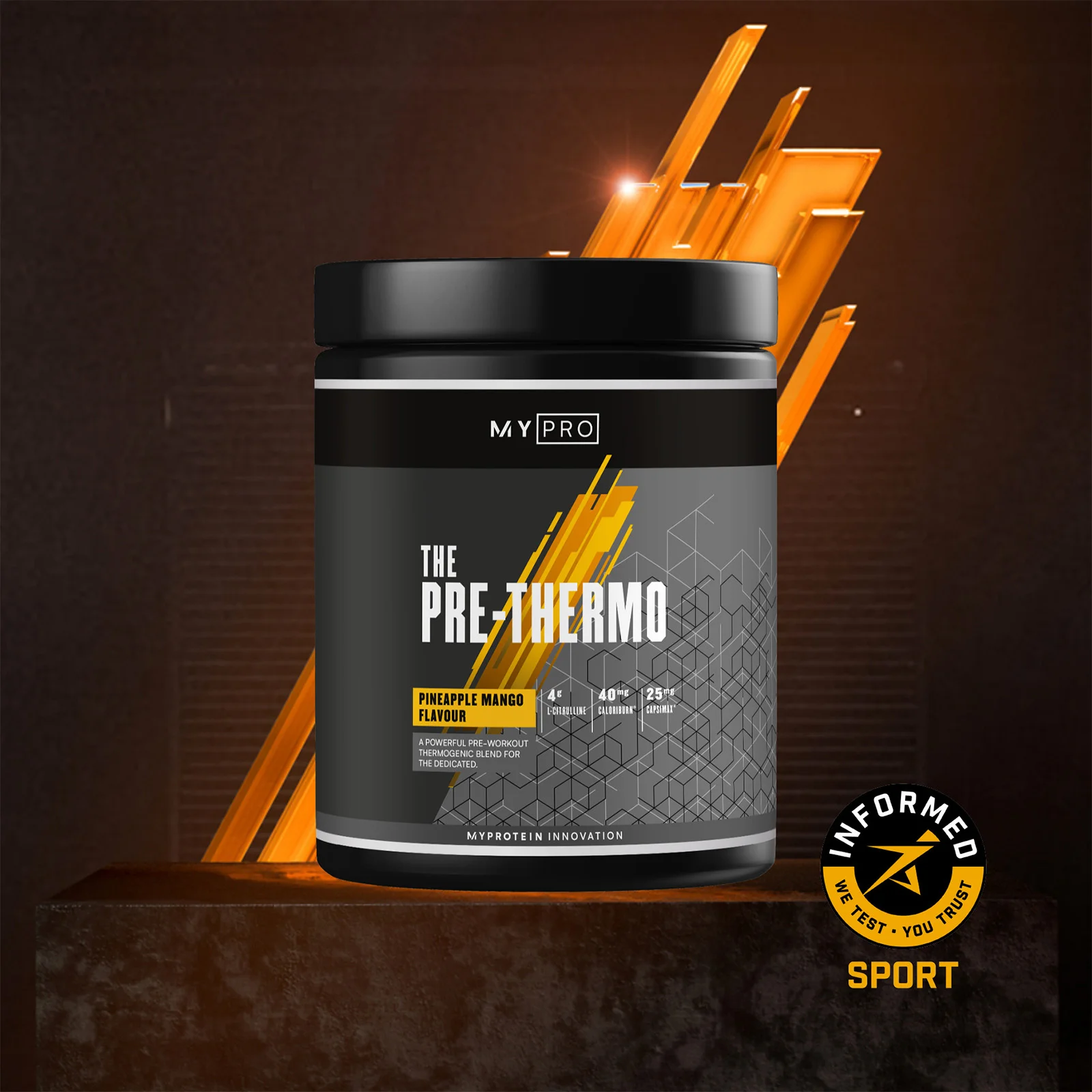 THE Pre-Thermo - 30servings - Pineapple Mango Slika 1
