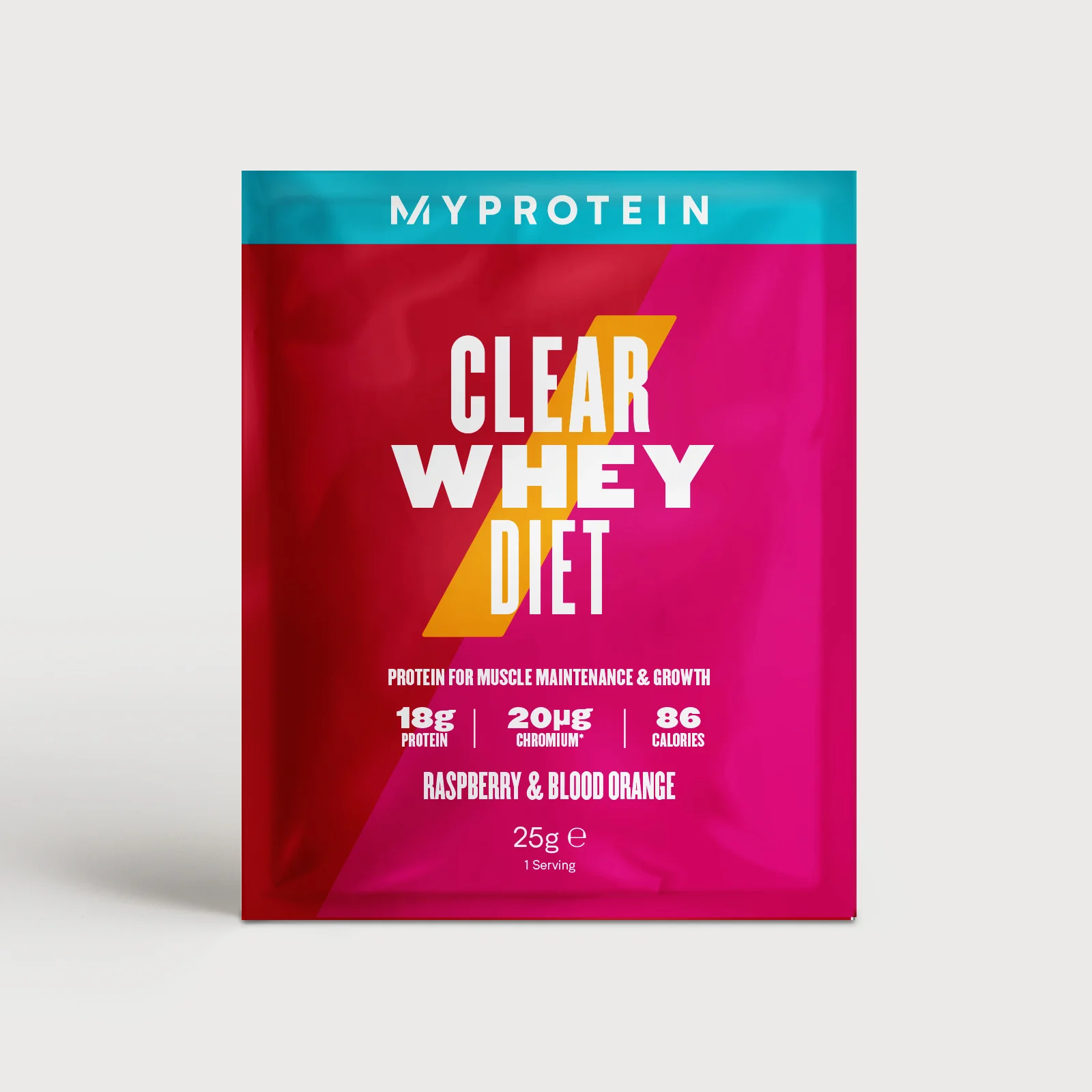 Myprotein Clear Diet Whey (Sample) - 25g - Raspberry & Blood Orange Slika 1