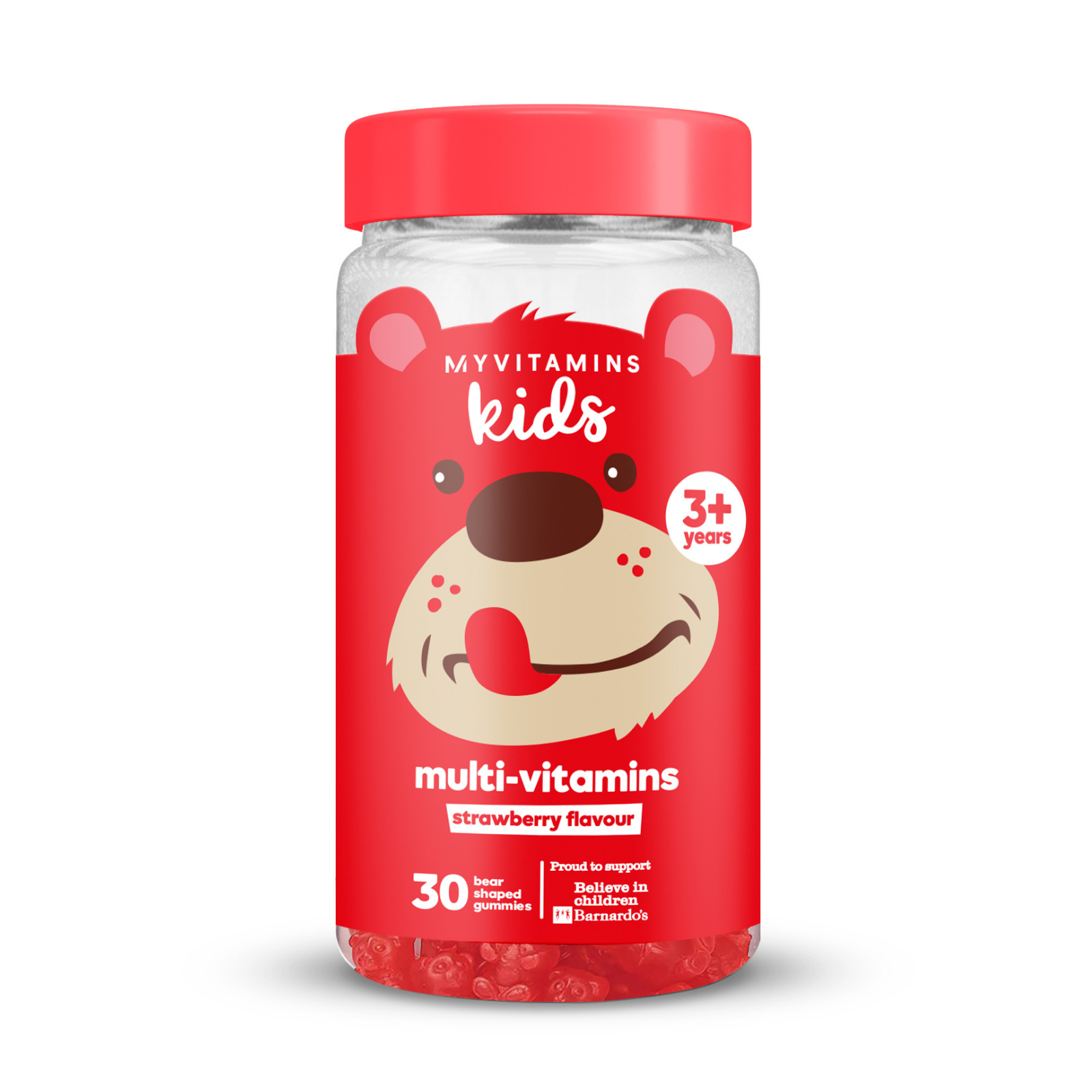 Kids Multivitamin Gummies - 30gummies - Jagoda Slika 1
