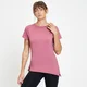 MP Women's Composure Short Sleeve Asymmetric Top - ženska majica sa kratkim rukavima - ljubičasta