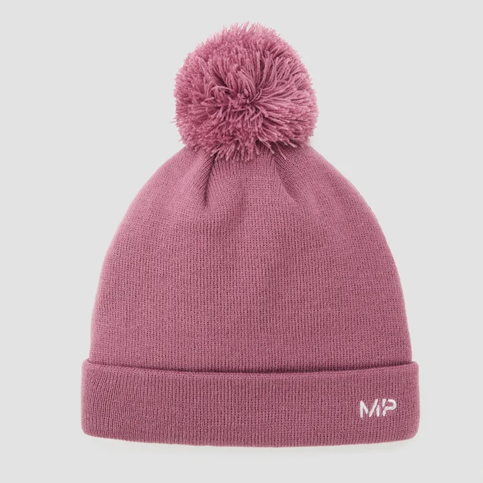 MP Bobble Hat - zimska kapa sa ćubom - ljubičasta